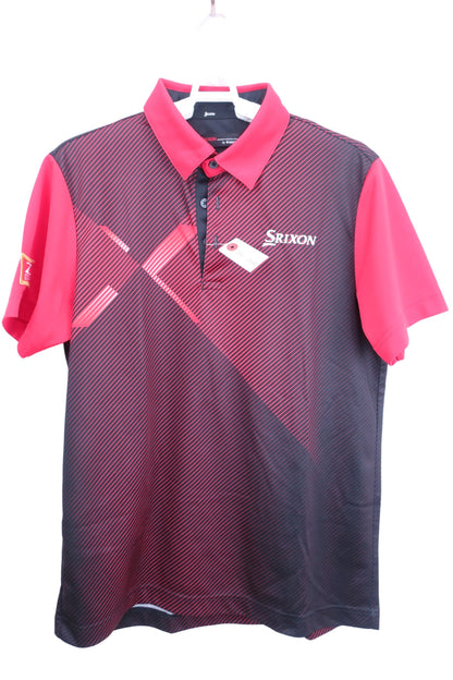 SRIXON(スリクソン) ポロシャツ 黒赤 レディース M A-1