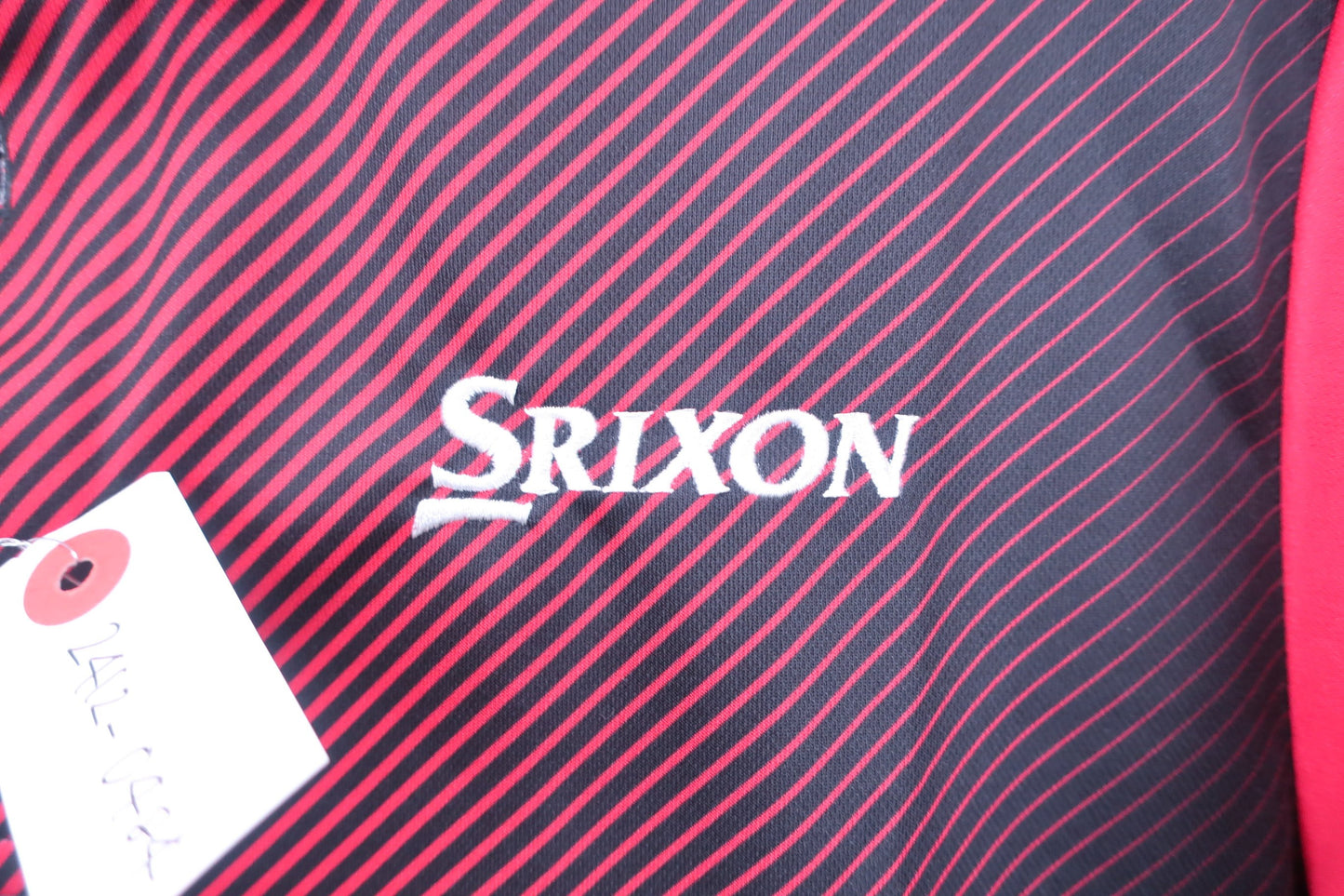SRIXON(スリクソン) ポロシャツ 黒赤 レディース M A-2