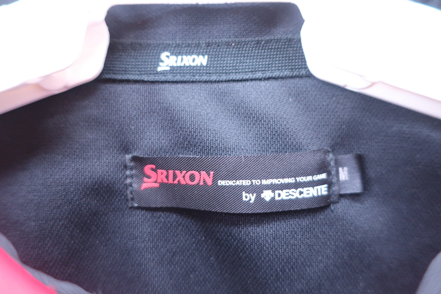 SRIXON(スリクソン) ポロシャツ 黒赤 レディース M A-3