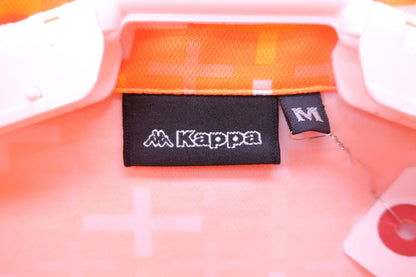 Kappa(カッパ) ポロシャツ オレンジ総柄 レディース M A-3
