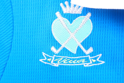 VIVA HEART(ビバハート) ポロシャツ 青系 レディース 42 A-2
