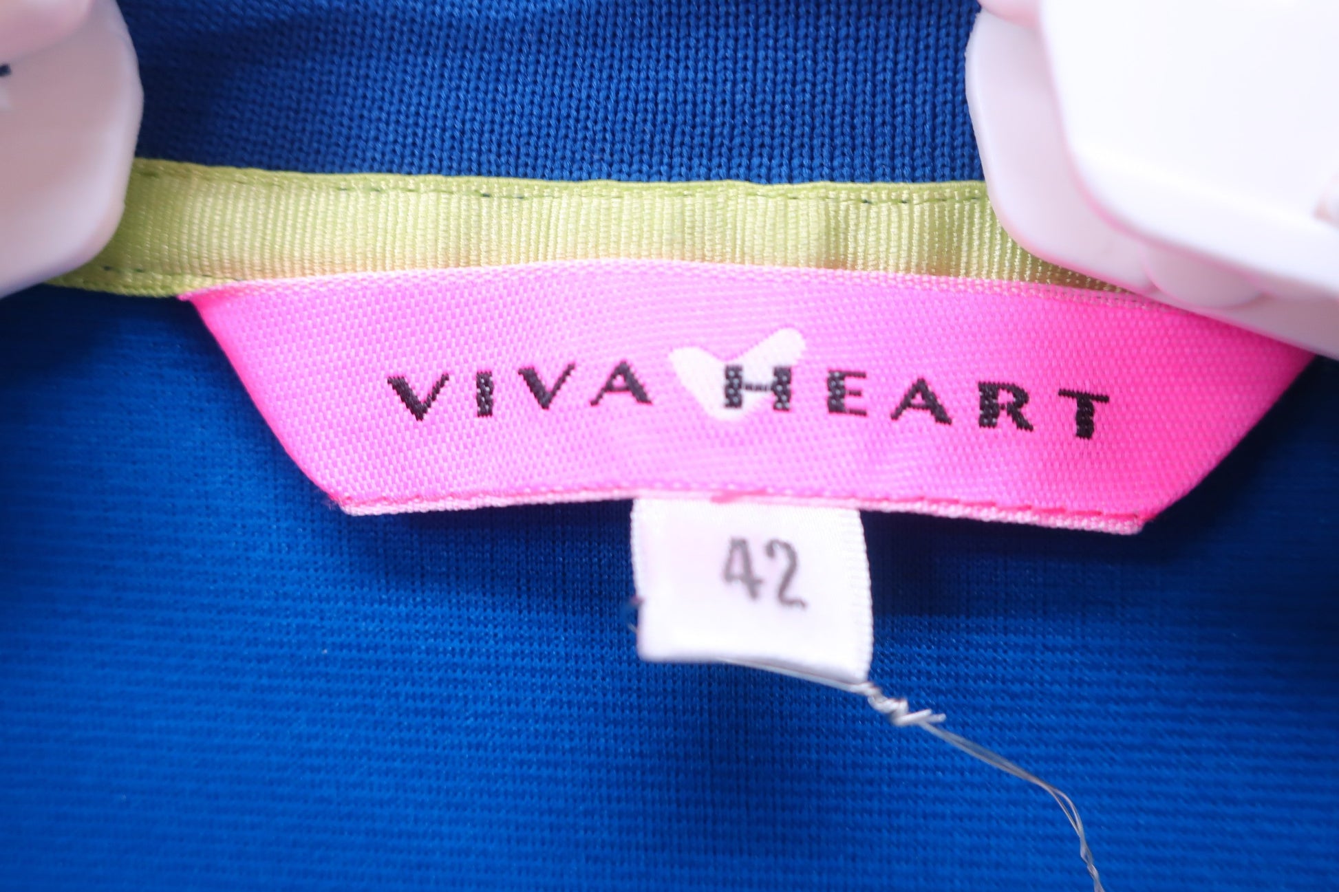 VIVA HEART(ビバハート) ポロシャツ 青系 レディース 42 A-3