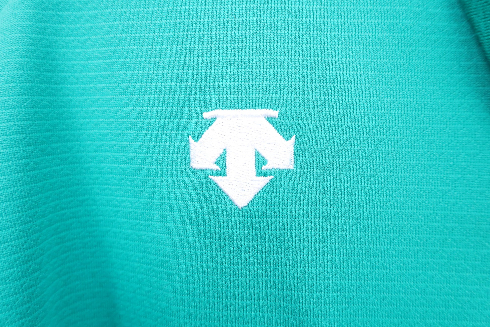 DESCENTE GOLF(デサントゴルフ) ポロシャツ 緑 メンズ M A-2