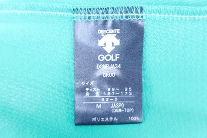 DESCENTE GOLF(デサントゴルフ) ポロシャツ 緑 メンズ M A-6