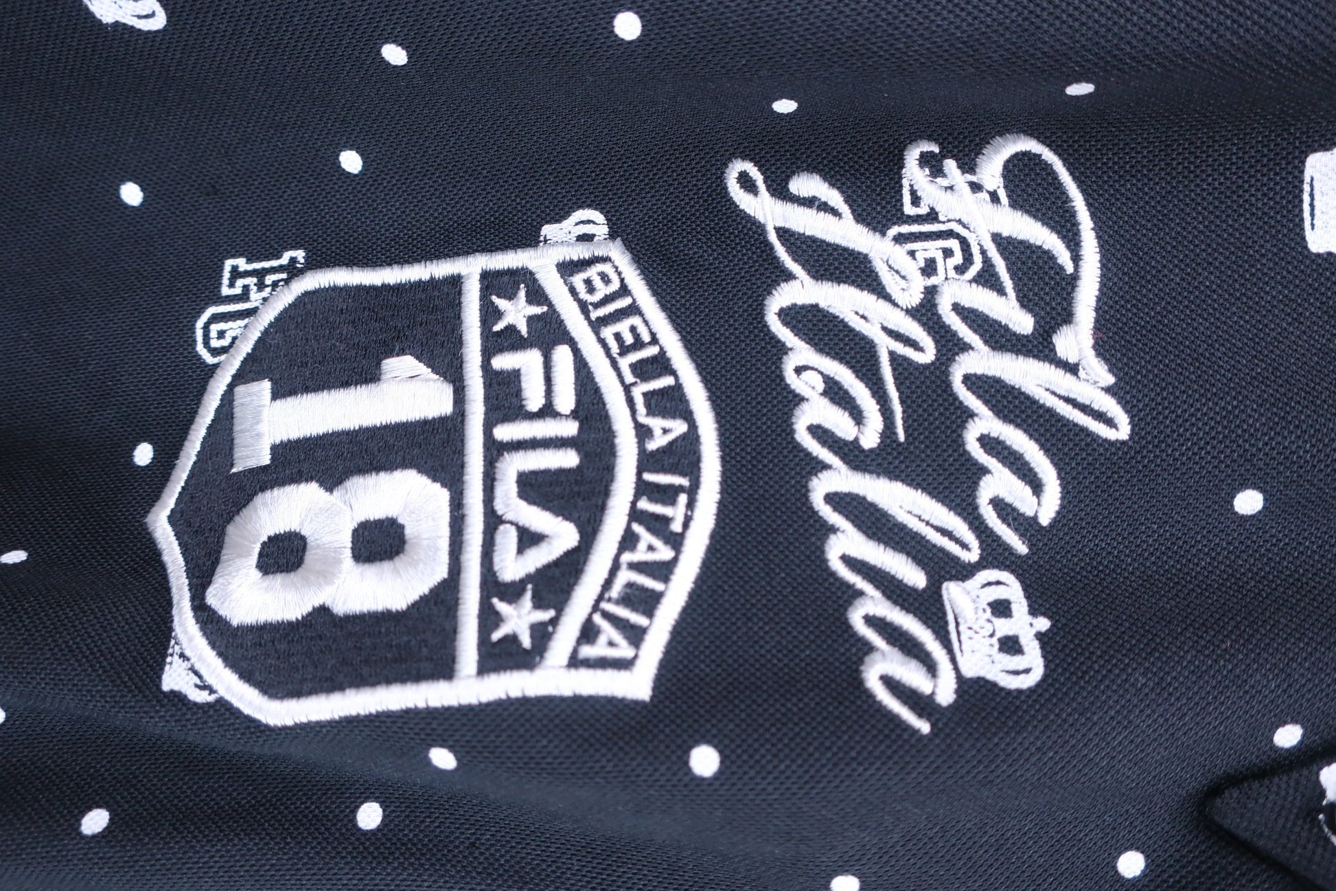 FILA GOLF(フィラゴルフ) ポロシャツ 黒 メンズ M A-3
