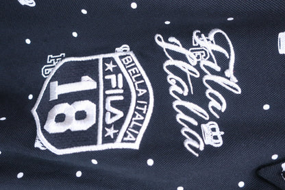 FILA GOLF(フィラゴルフ) ポロシャツ 黒 メンズ M A-3