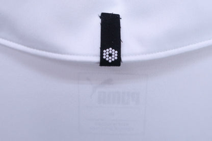 PUMA GOLF(プーマゴルフ) ポロシャツ 白オレンジグレー メンズ M B-5