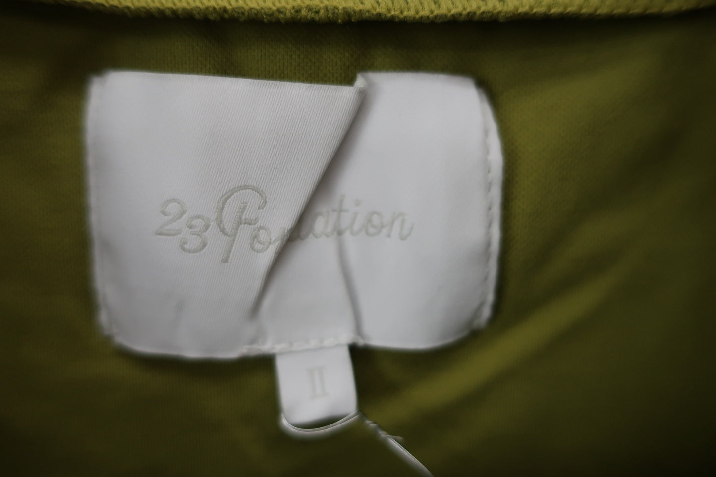 23区 GOLF(23区ゴルフ) 半袖モックネックシャツ カーキ レディース ? A-4