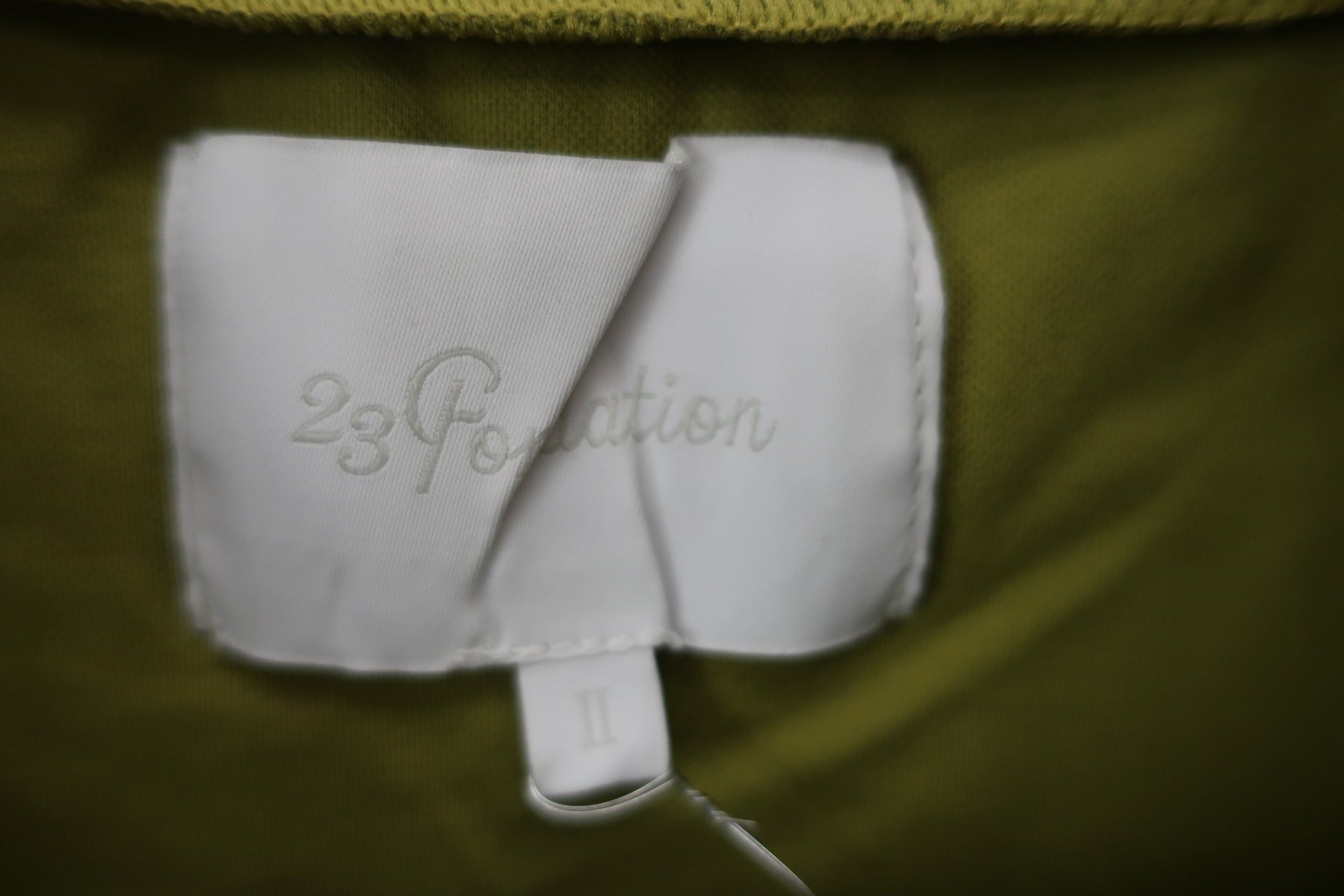 23区 GOLF(23区ゴルフ) 半袖モックネックシャツ カーキ レディース ? A-4