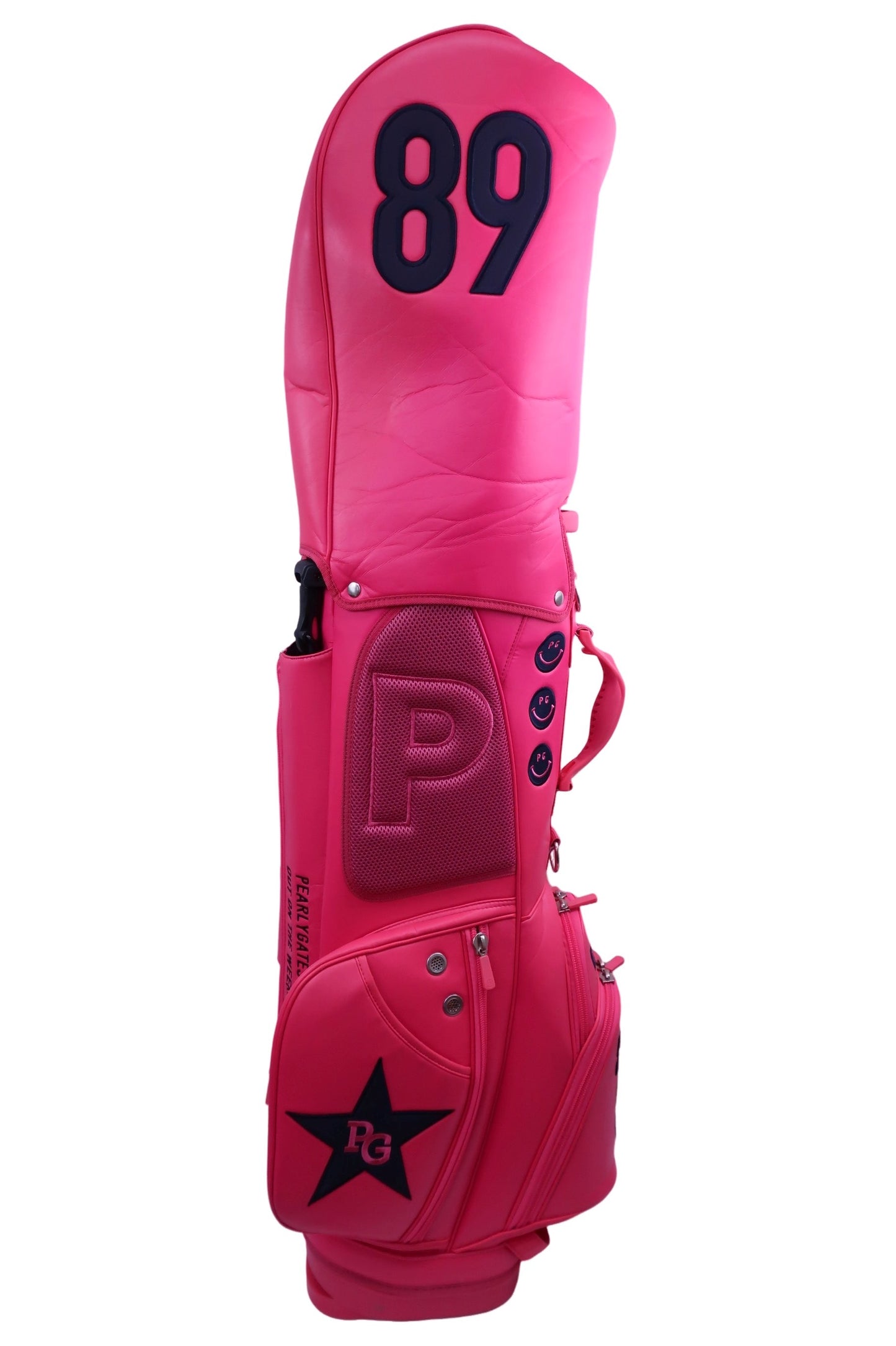PEARLY GATES(パーリーゲイツ) スタンドキャディバッグ ピンク 9.0型 46インチ対応 3.3? 6口 053-2980002 S-1