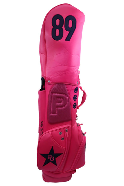 PEARLY GATES(パーリーゲイツ) スタンドキャディバッグ ピンク 9.0型 46インチ対応 3.3? 6口 053-2980002 S-1