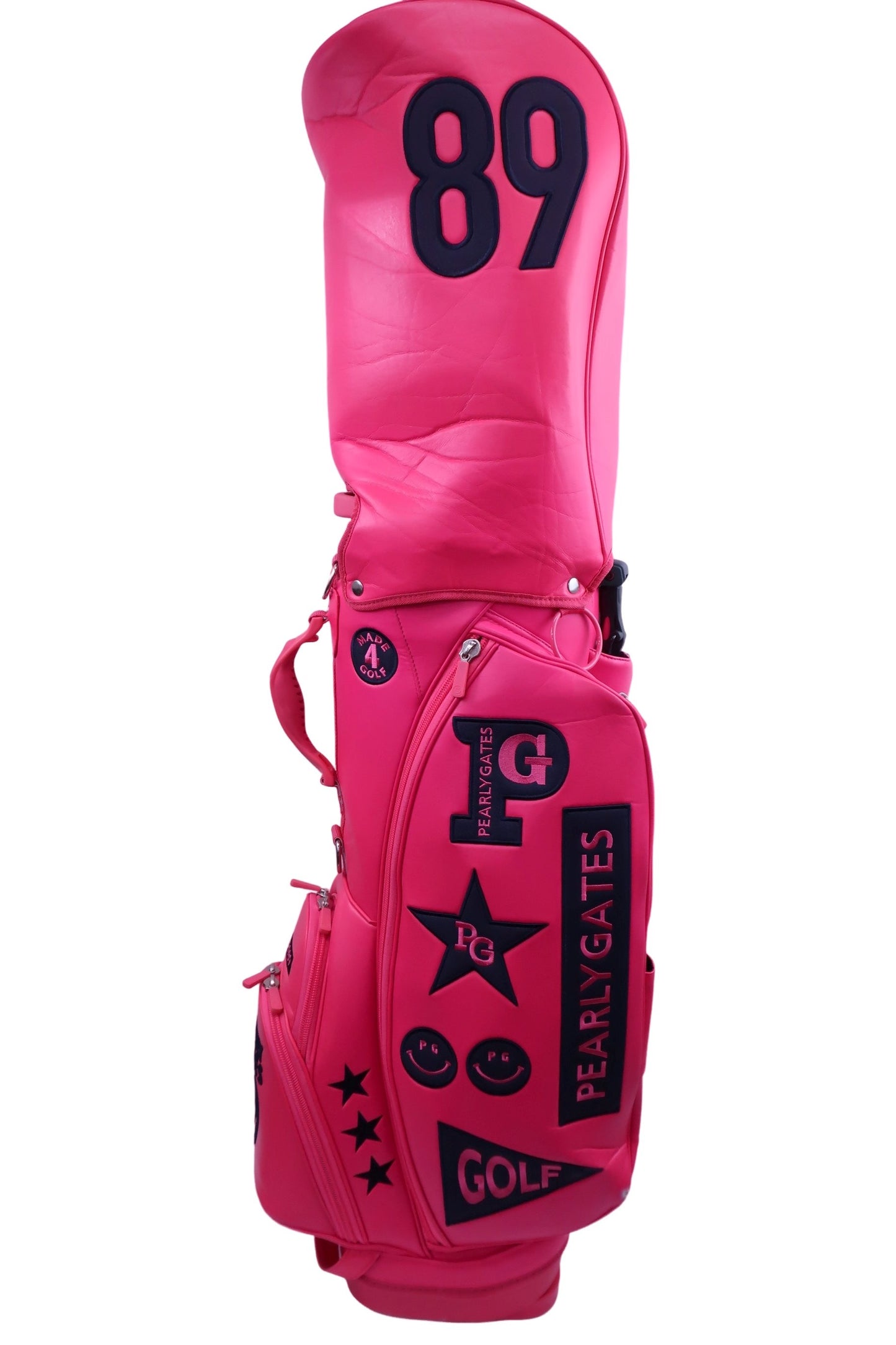 PEARLY GATES(パーリーゲイツ) スタンドキャディバッグ ピンク 9.0型 46インチ対応 3.3? 6口 053-2980002 S-3