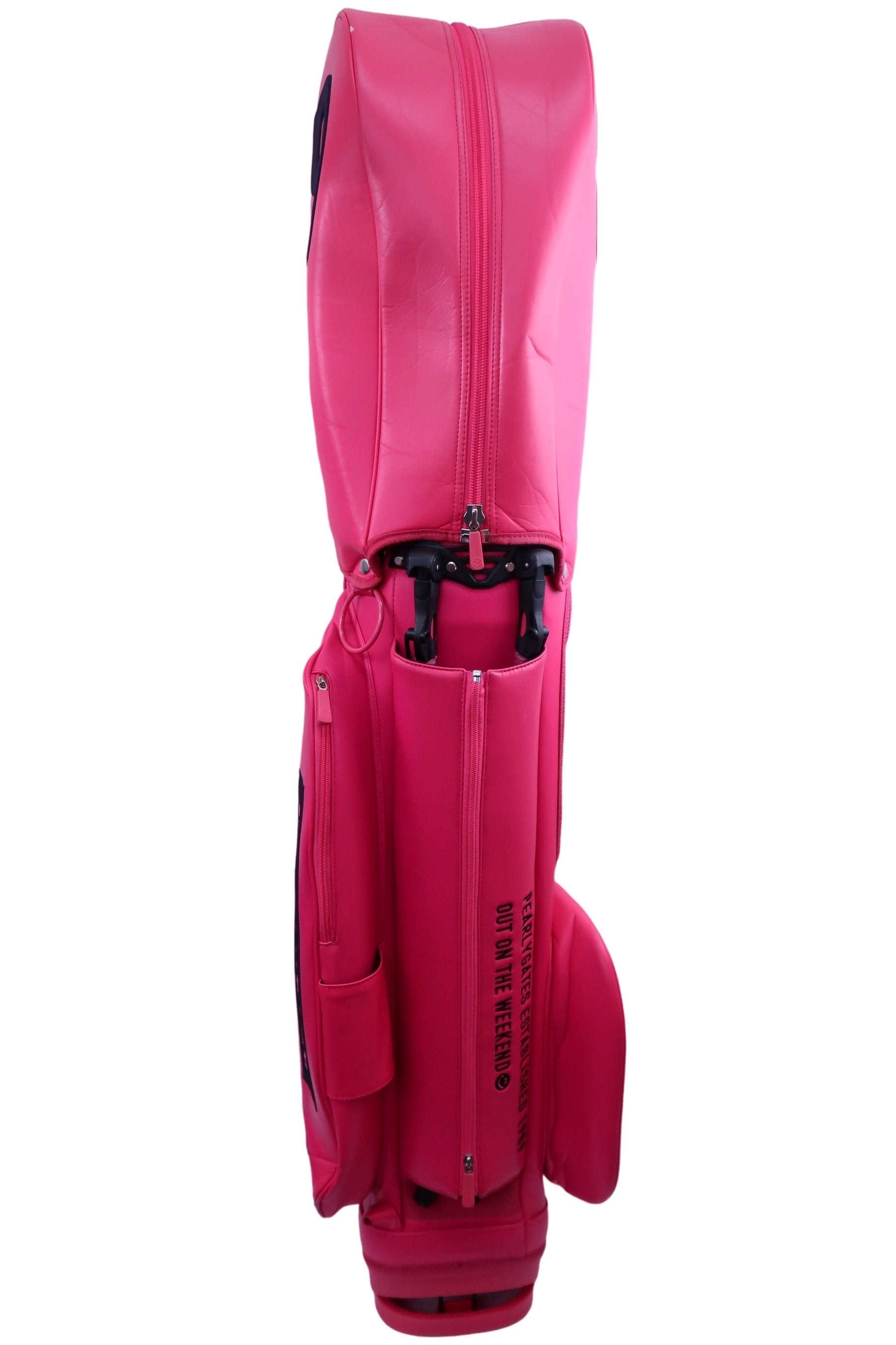 PEARLY GATES(パーリーゲイツ) スタンドキャディバッグ ピンク 9.0型 46インチ対応 3.3? 6口 053-2980002 S-4