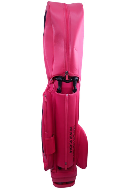 PEARLY GATES(パーリーゲイツ) スタンドキャディバッグ ピンク 9.0型 46インチ対応 3.3? 6口 053-2980002 S-4