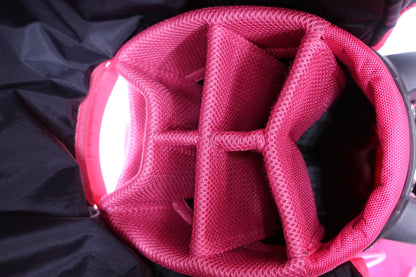 PEARLY GATES(パーリーゲイツ) スタンドキャディバッグ ピンク 9.0型 46インチ対応 3.3? 6口 053-2980002 S-10