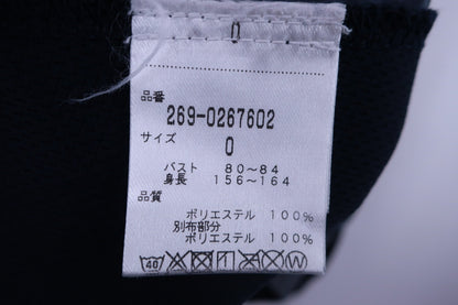 PGG(ピージージー) 半袖シャツ ネイビー レディース 0 269-0267602 A-6