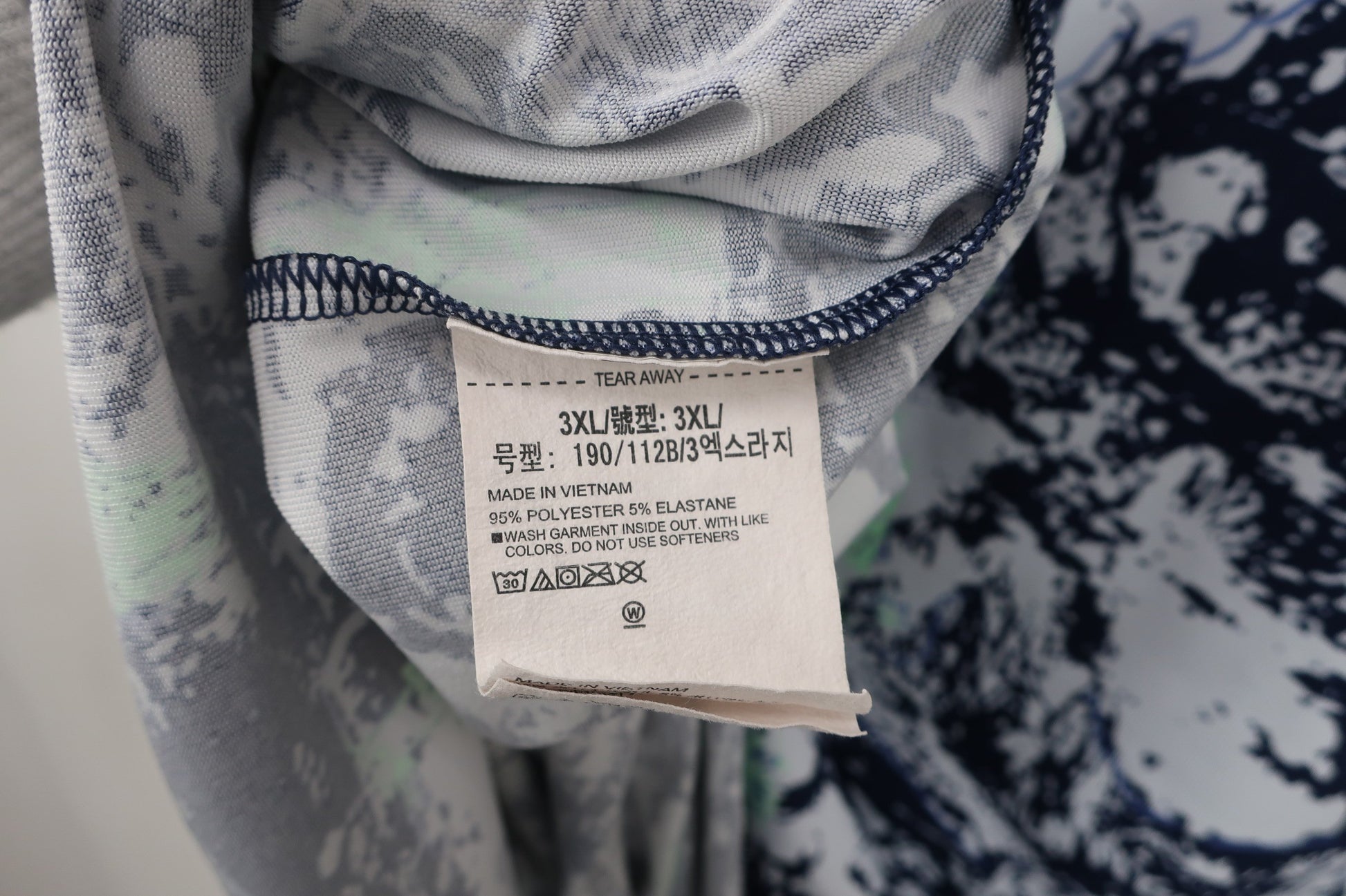 UNDER ARMOUR(アンダーアーマー) ポロシャツ 青系総柄 メンズ 3XL A-4