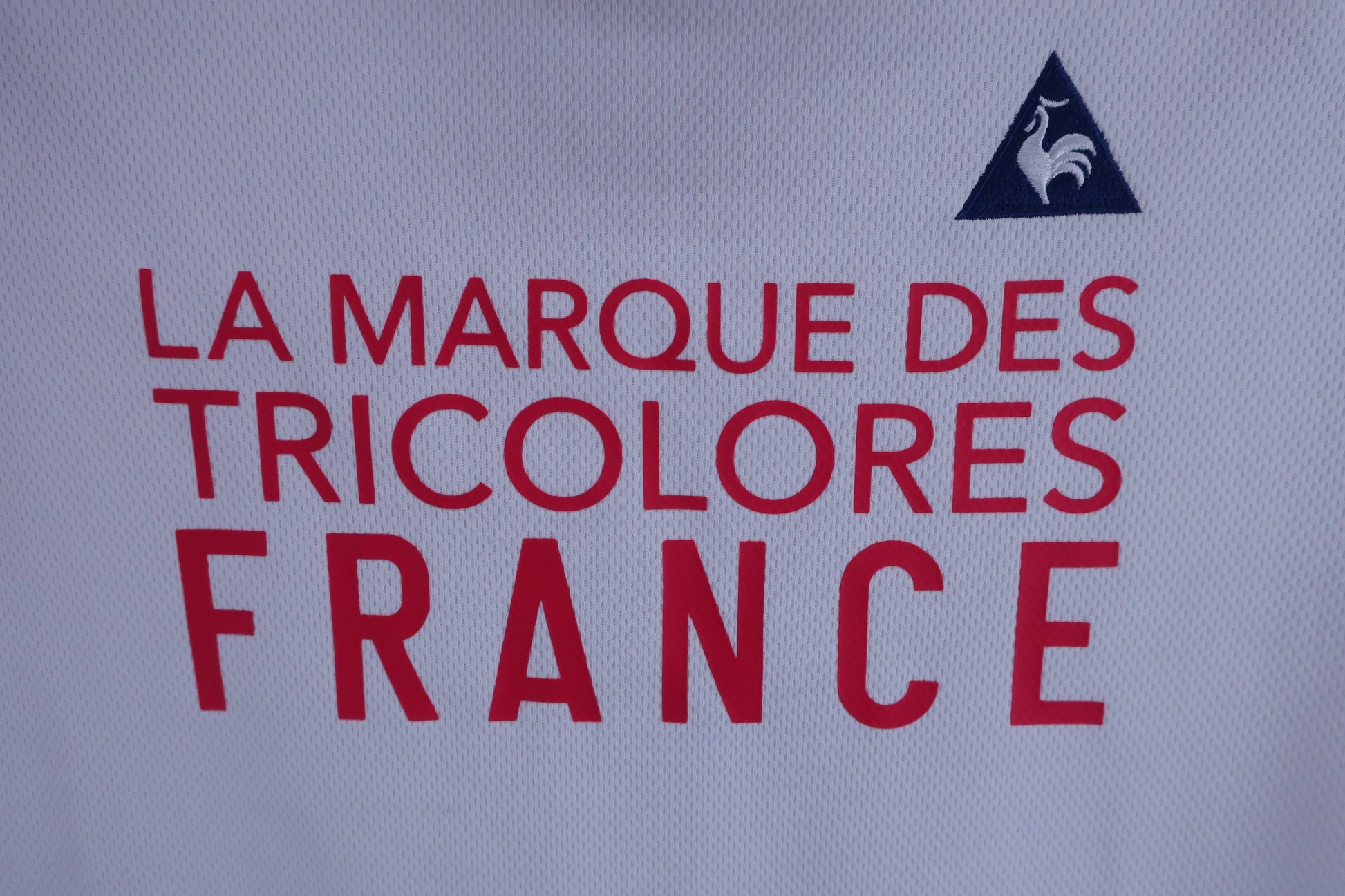 le coq sportif(ルコックスポルティフ) 半袖モックネックシャツ 白 レディース M A-2