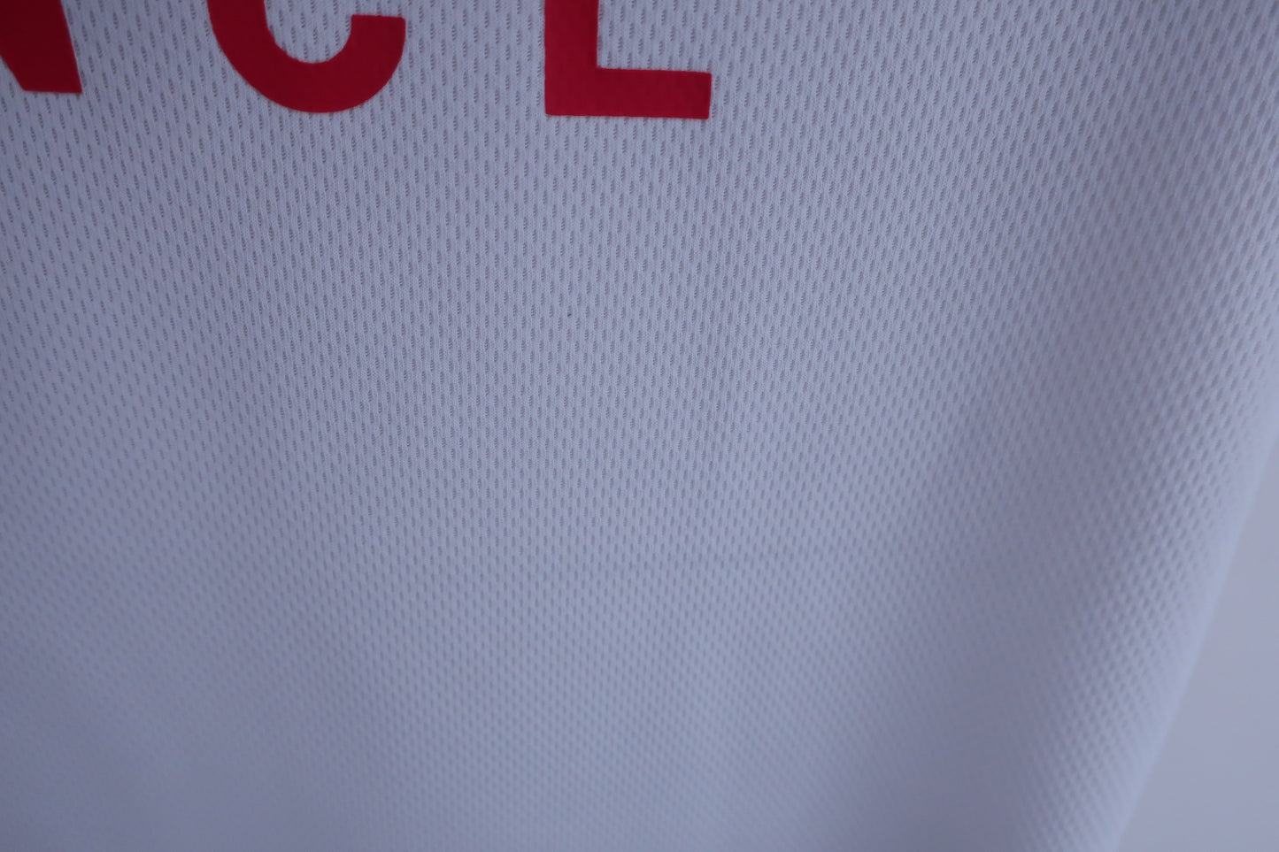 le coq sportif(ルコックスポルティフ) 半袖モックネックシャツ 白 レディース M A-4