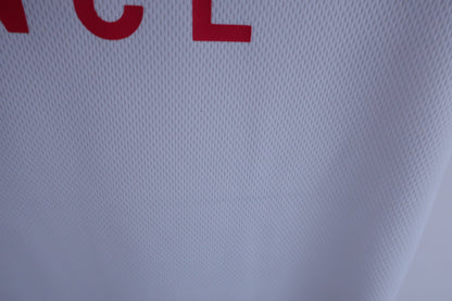 le coq sportif(ルコックスポルティフ) 半袖モックネックシャツ 白 レディース M A-4