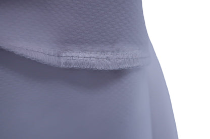 le coq sportif(ルコックスポルティフ) 半袖モックネックシャツ 白 レディース M A-7