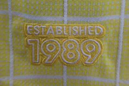 PEARLY GATES(パーリーゲイツ) ウィンドペンガンビート 半袖ポロワンピース 黄色チェック レディース 0 055-4124514 A-6