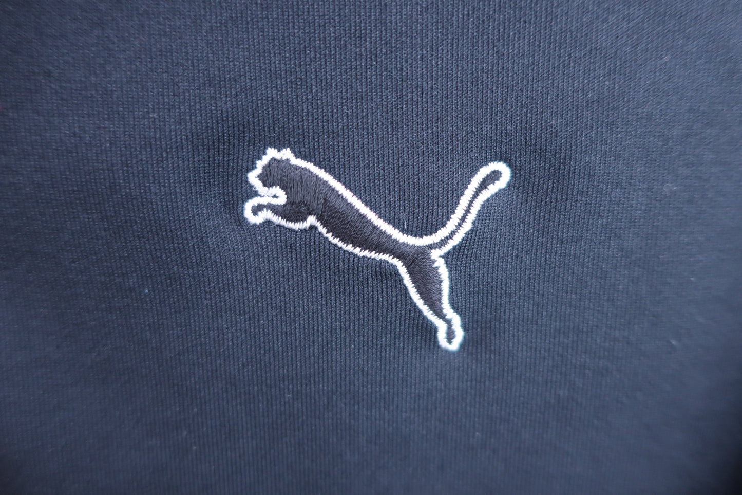 PUMA GOLF(プーマゴルフ) 長袖ハーフジップシャツ 黒 レディース L A-2