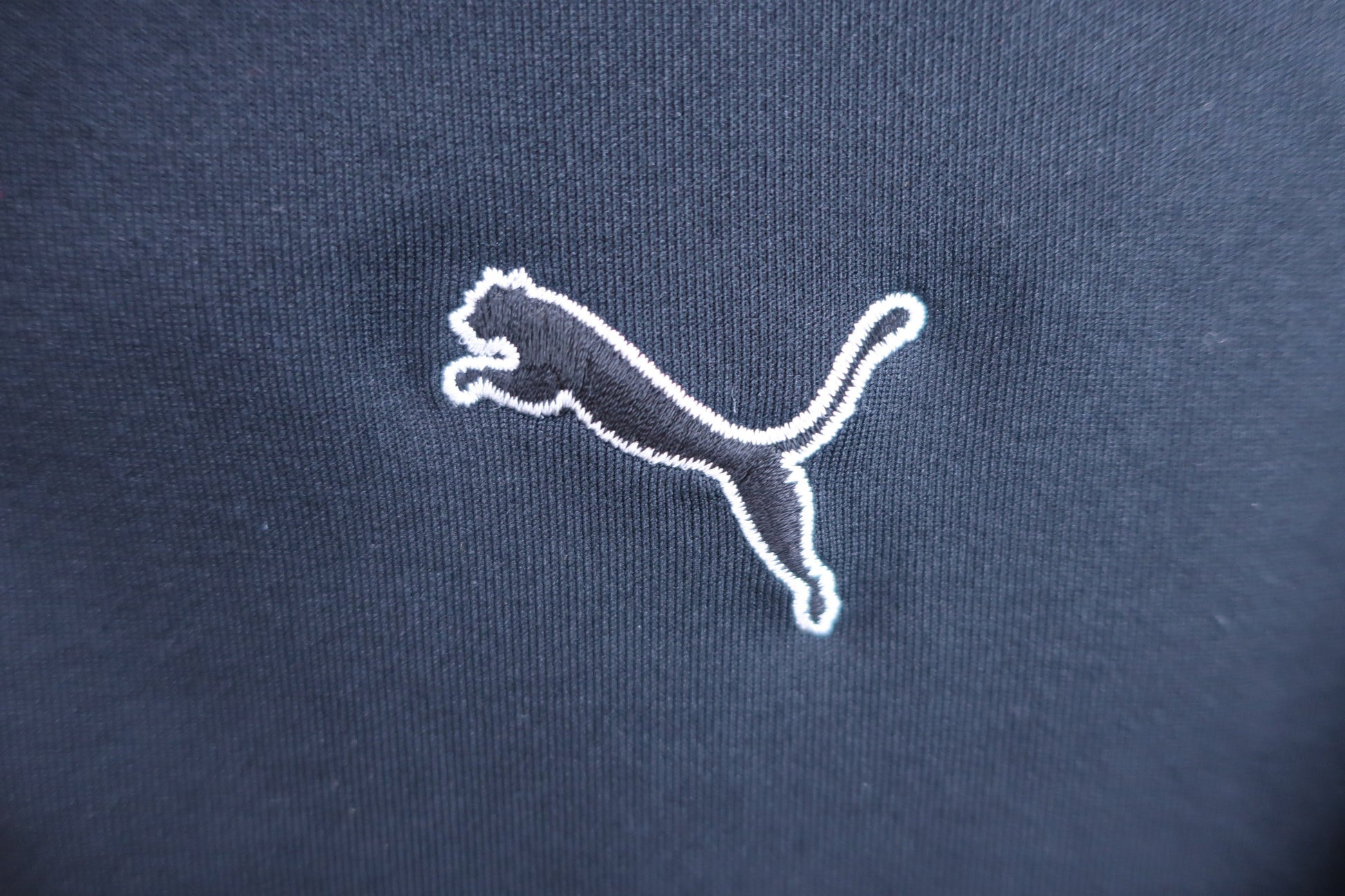PUMA GOLF(プーマゴルフ) 長袖ハーフジップシャツ 黒 レディース L A-2