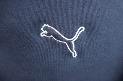 PUMA GOLF(プーマゴルフ) 長袖ハーフジップシャツ 黒 レディース L A-2