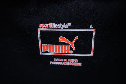 PUMA GOLF(プーマゴルフ) 長袖ハーフジップシャツ 黒 レディース L A-3