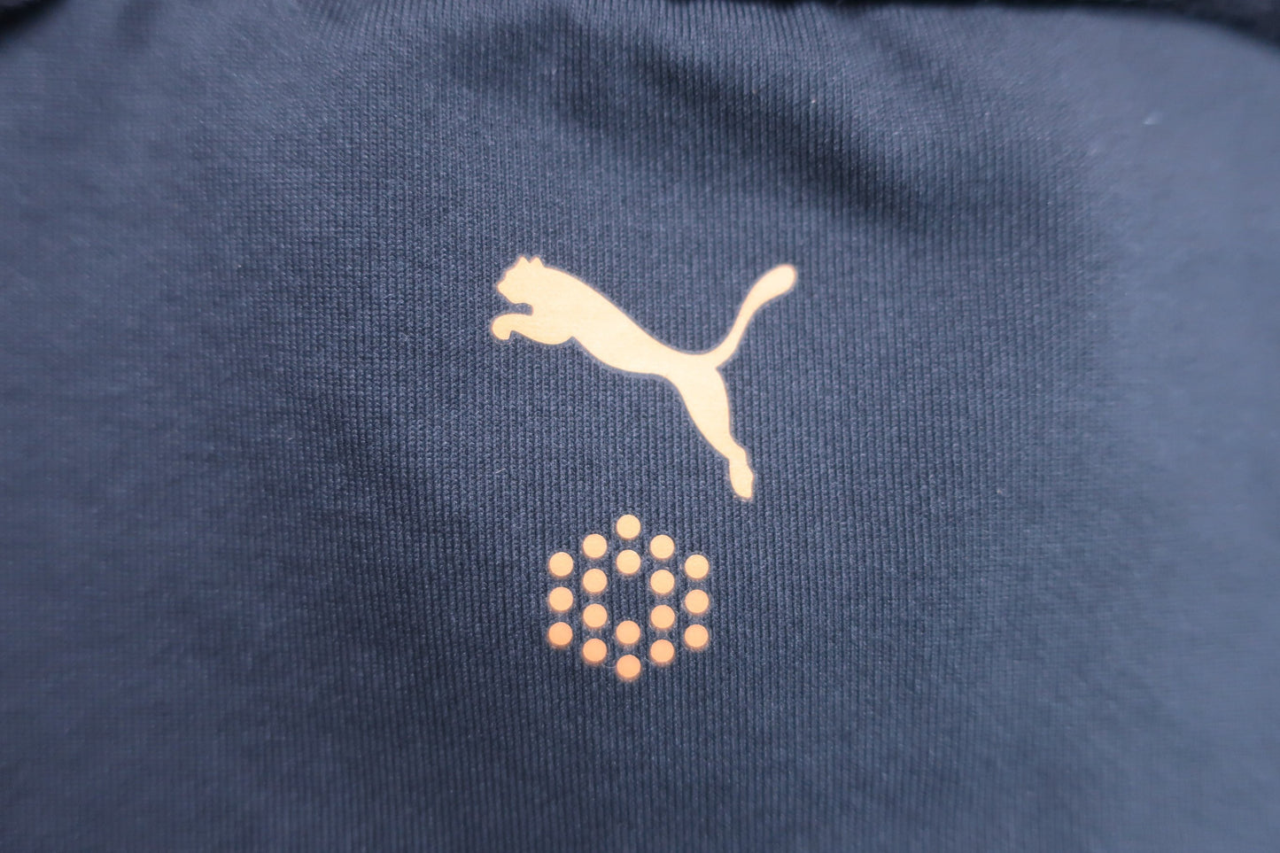 PUMA GOLF(プーマゴルフ) 長袖ハーフジップシャツ 黒 レディース L A-5
