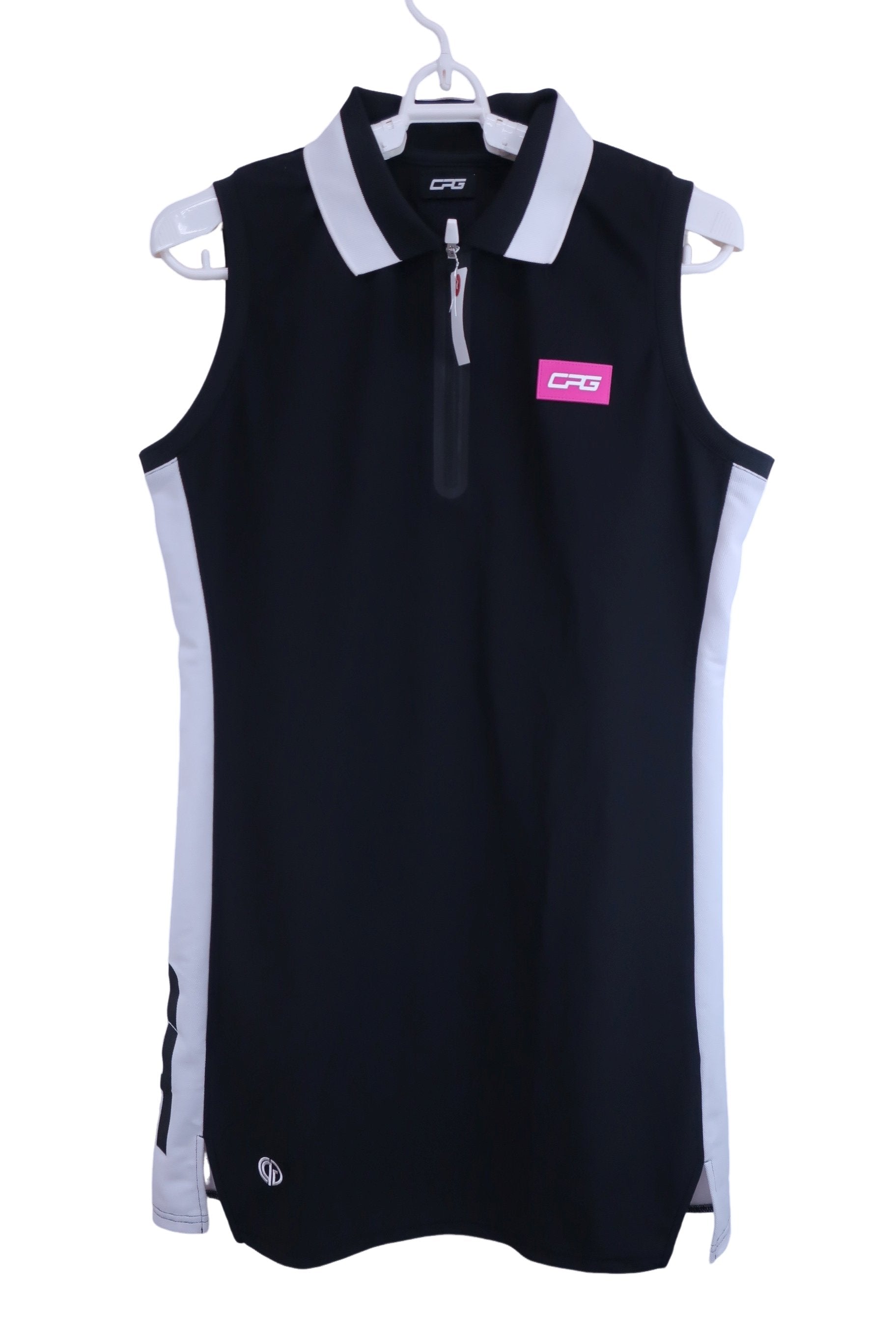 CPG GOLF(シーピージーゴルフ) ノースリーブワンピース 黒 レディース L CPG-W202103 A-1
