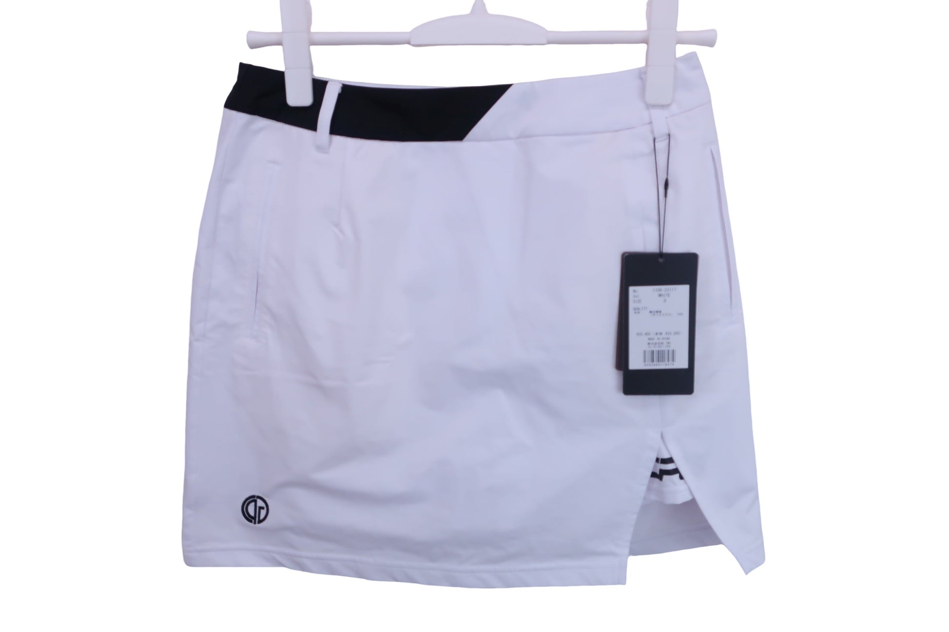 CPG GOLF(シーピージーゴルフ) アクティブスリットスカート 白 レディース 3 1106-23117 N-1