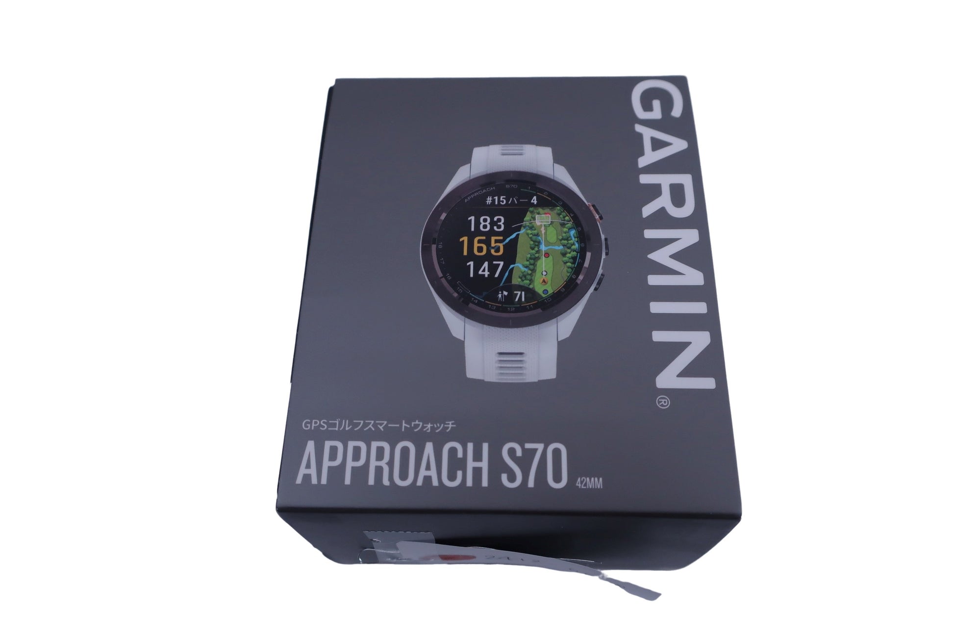 GARMIN(ガーミン) GPSゴルフスマートウォッチ ホワイト APPROACH S70 A-8