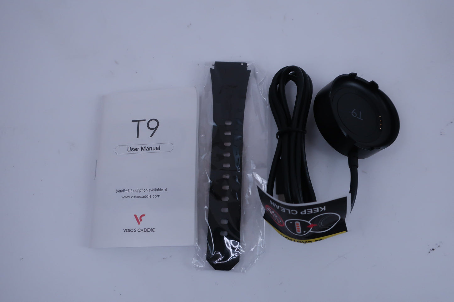 VOICE CADDIE(ボイスキャディ) GPSゴルフスマートウォッチ ブラック T9 A-5