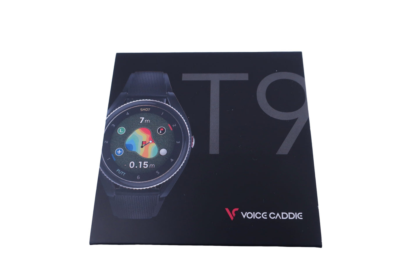 VOICE CADDIE(ボイスキャディ) GPSゴルフスマートウォッチ ブラック T9 A-6