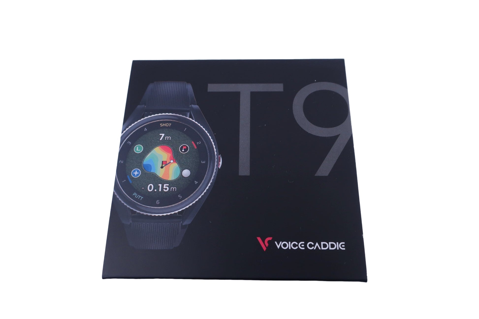 VOICE CADDIE(ボイスキャディ) GPSゴルフスマートウォッチ ブラック T9 A-6
