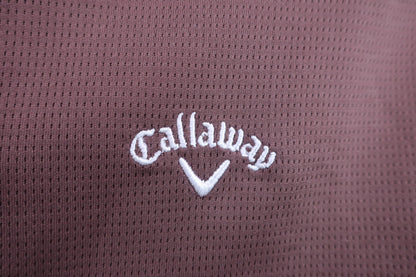 Callaway(キャロウェイ) ポロシャツ ブラウン レディース L 241-9157707 A-2