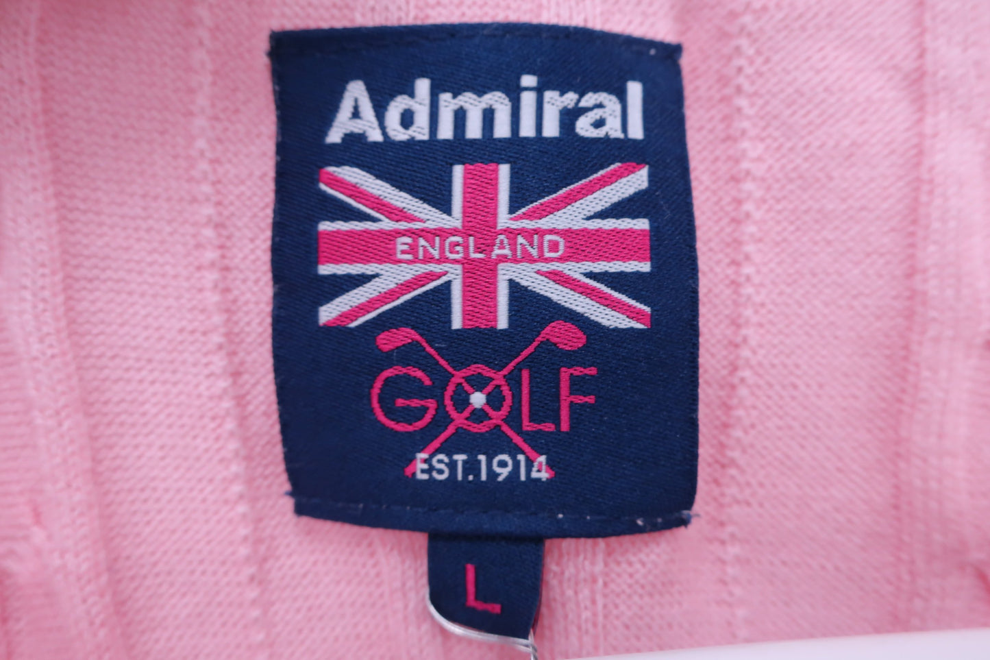 Admiral(アドミラル) ニットベスト ピンク レディース L B-2