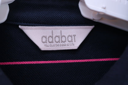 adabat(アダバット) ワンピース 黒ピンクボーダー レディース 38 A-2