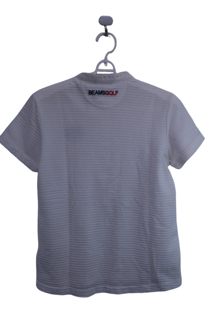 BEAMS GOLF(ビームスゴルフ) ポロシャツ 白 レディース L A-4