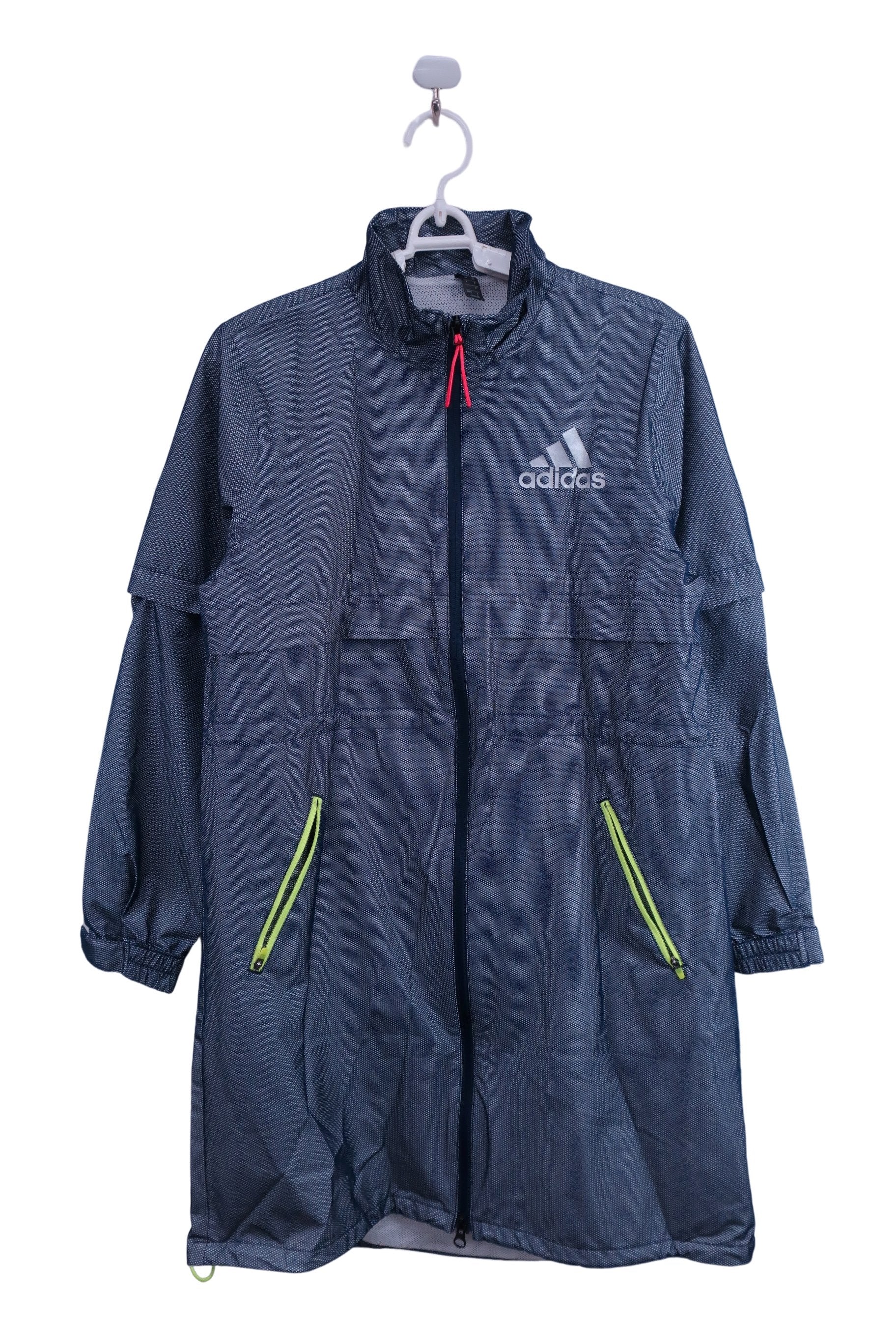 adidas(アディダス) レインワンピース ネイビー総柄 レディース M A-1