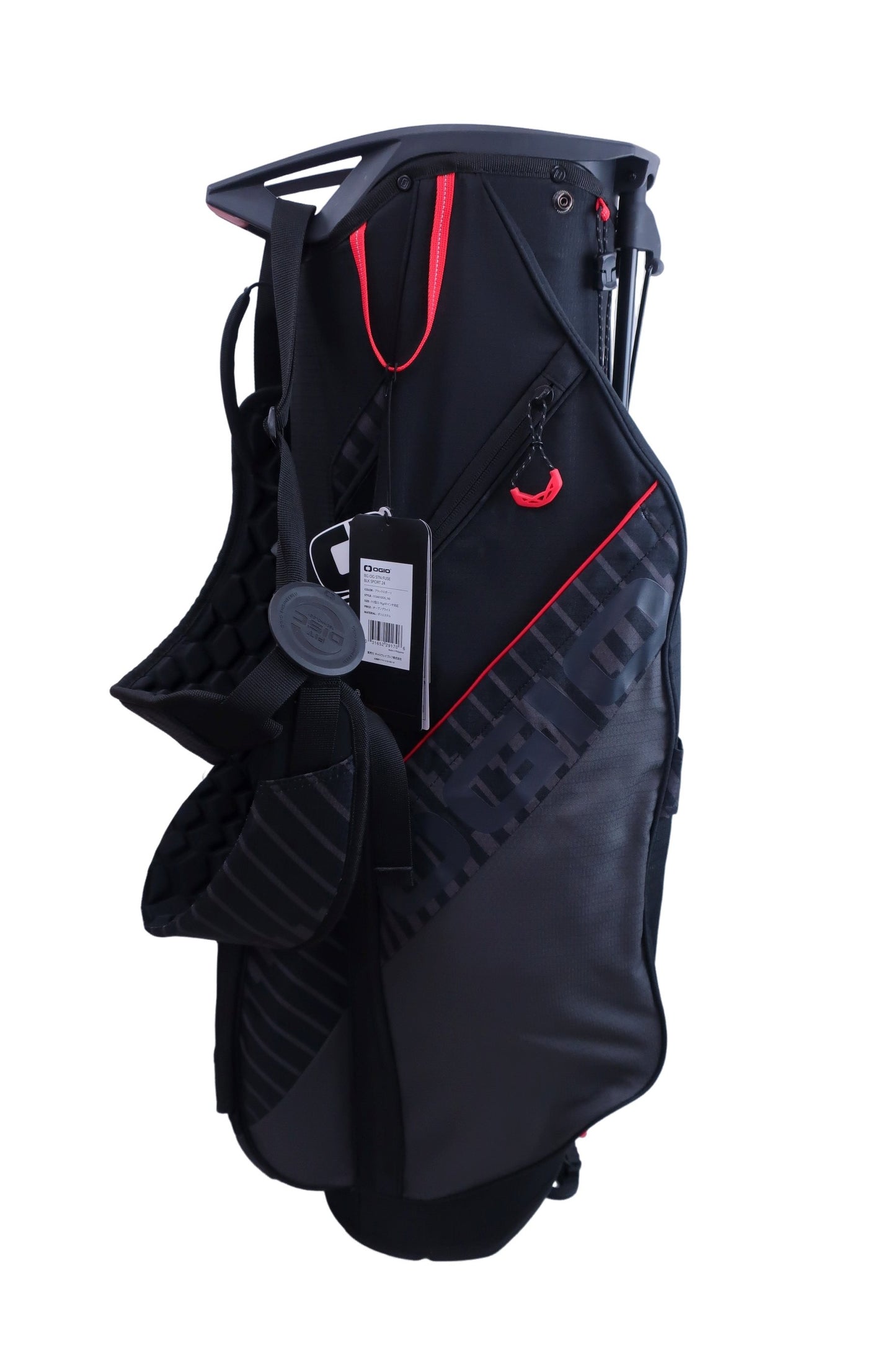 OGIO(オジオ) スタンドキャディバッグ ブラック 9.5型 47インチ 2.1kg BG OG STN FUSE BLK SPORT 24 N-5