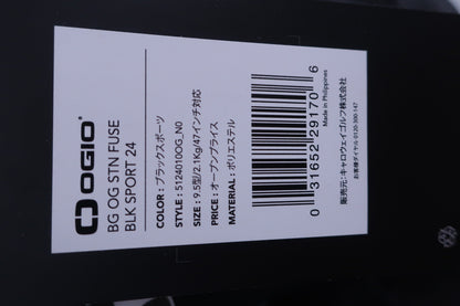OGIO(オジオ) スタンドキャディバッグ ブラック 9.5型 47インチ 2.1kg BG OG STN FUSE BLK SPORT 24 N-6