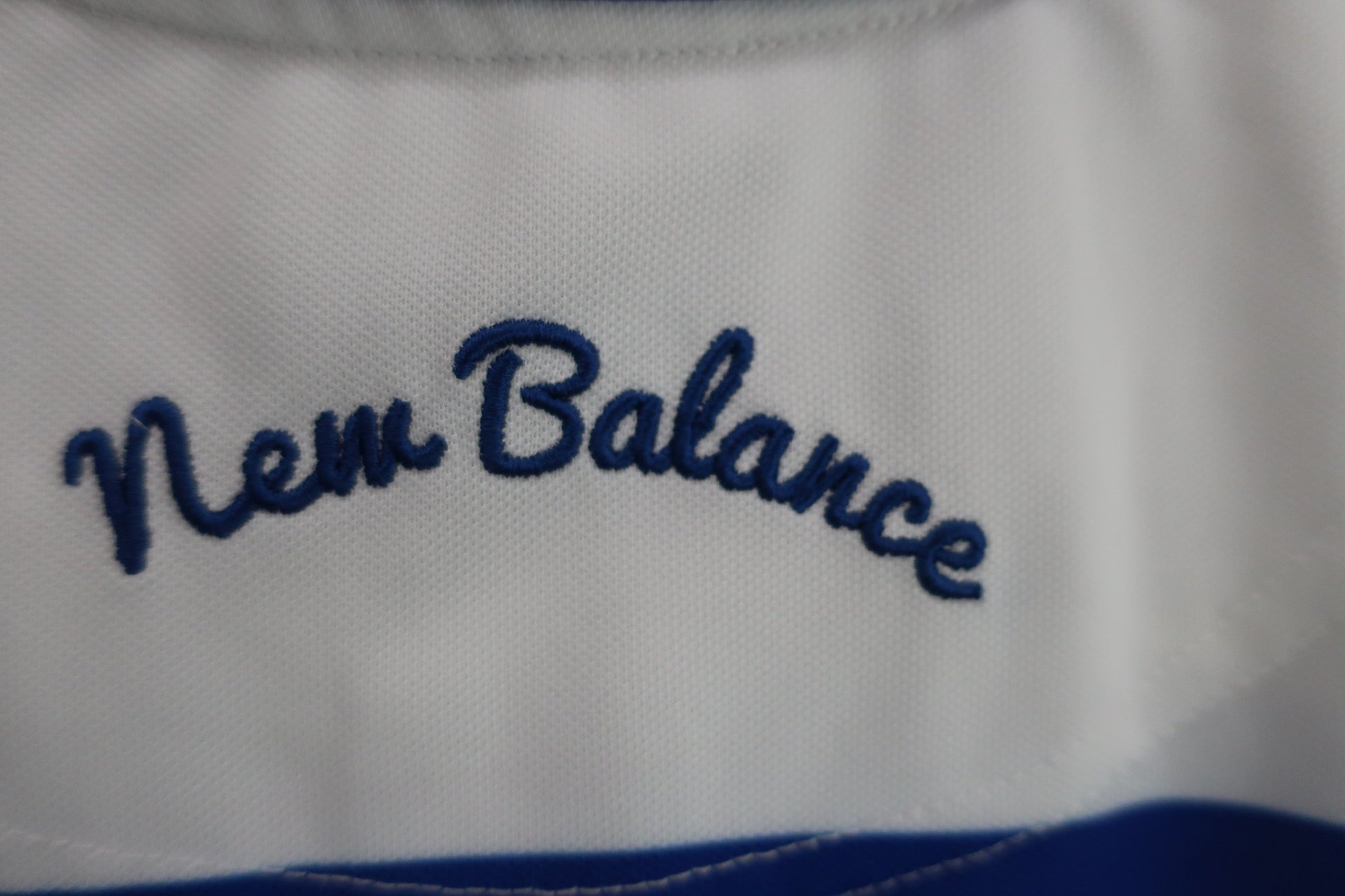 New Balance golf(ニューバランスゴルフ) ポロシャツ 青白ボーダー メンズ 5 012-7260006 A-6
