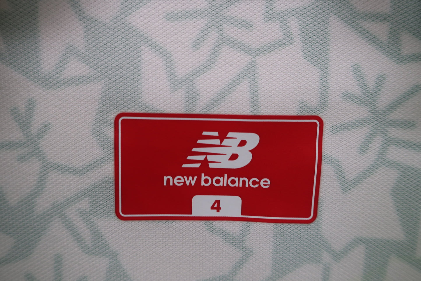 New Balance golf(ニューバランスゴルフ) ポロシャツ 白緑総柄 メンズ 4 012-7268004 A-3