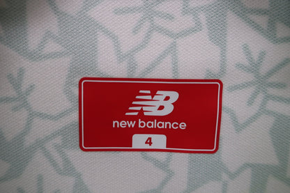 New Balance golf(ニューバランスゴルフ) ポロシャツ 白緑総柄 メンズ 4 012-7268004 A-3