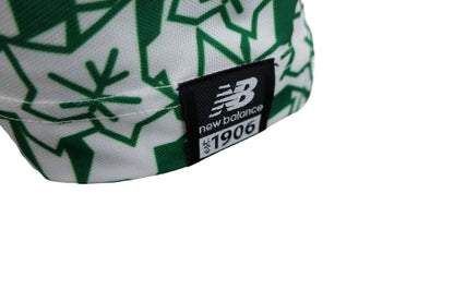 New Balance golf(ニューバランスゴルフ) ポロシャツ 白緑総柄 メンズ 4 012-7268004 A-4