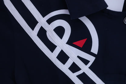 and per se(アンパスィ) ポロシャツ ネイビー レディース M B-2