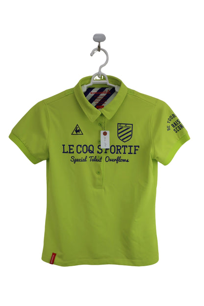 le coq sportif(ルコックスポルティフ) ポロシャツ 黄色 レディース L A-1